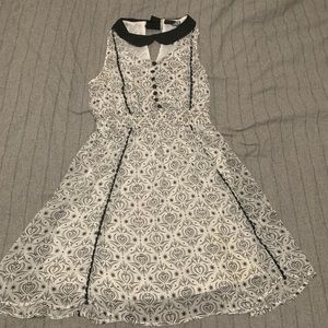 Sourpuss Spade Pin Stripe Dress